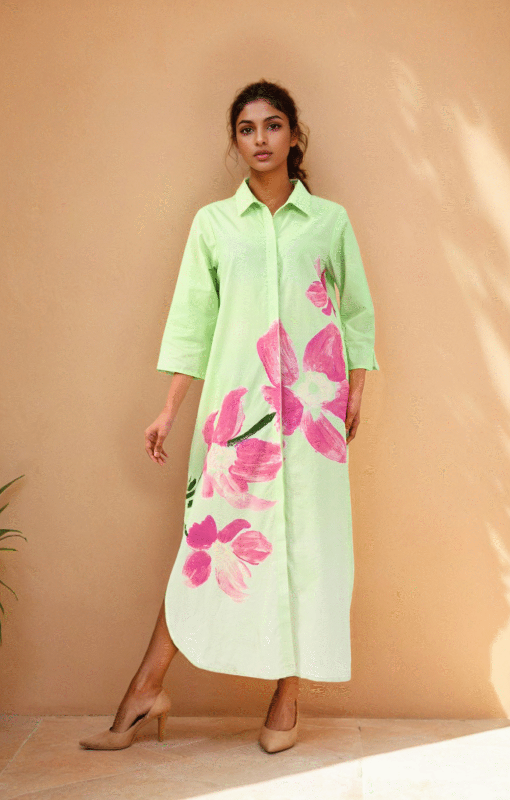 Bloom Trail Shirt Dress - Image 2